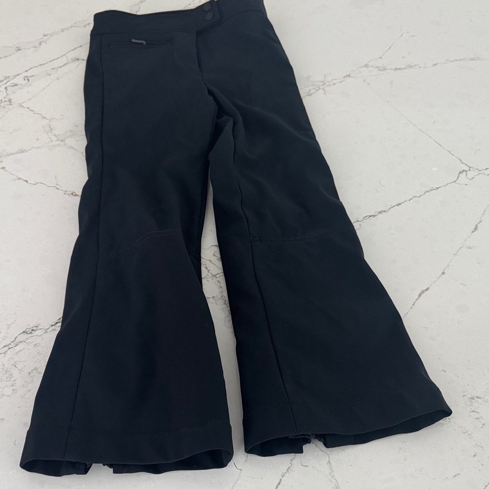 Kids Classic Black Flared Soft Shell Ski